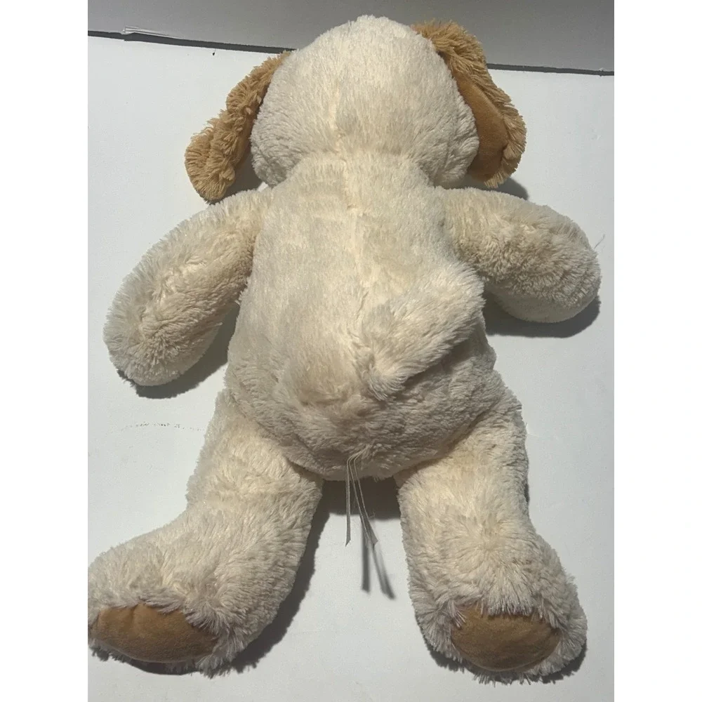 Tempur-Pedic Plush Blonde Puppy Dog Mary Meyer Memory Foam Cream Tan Weight